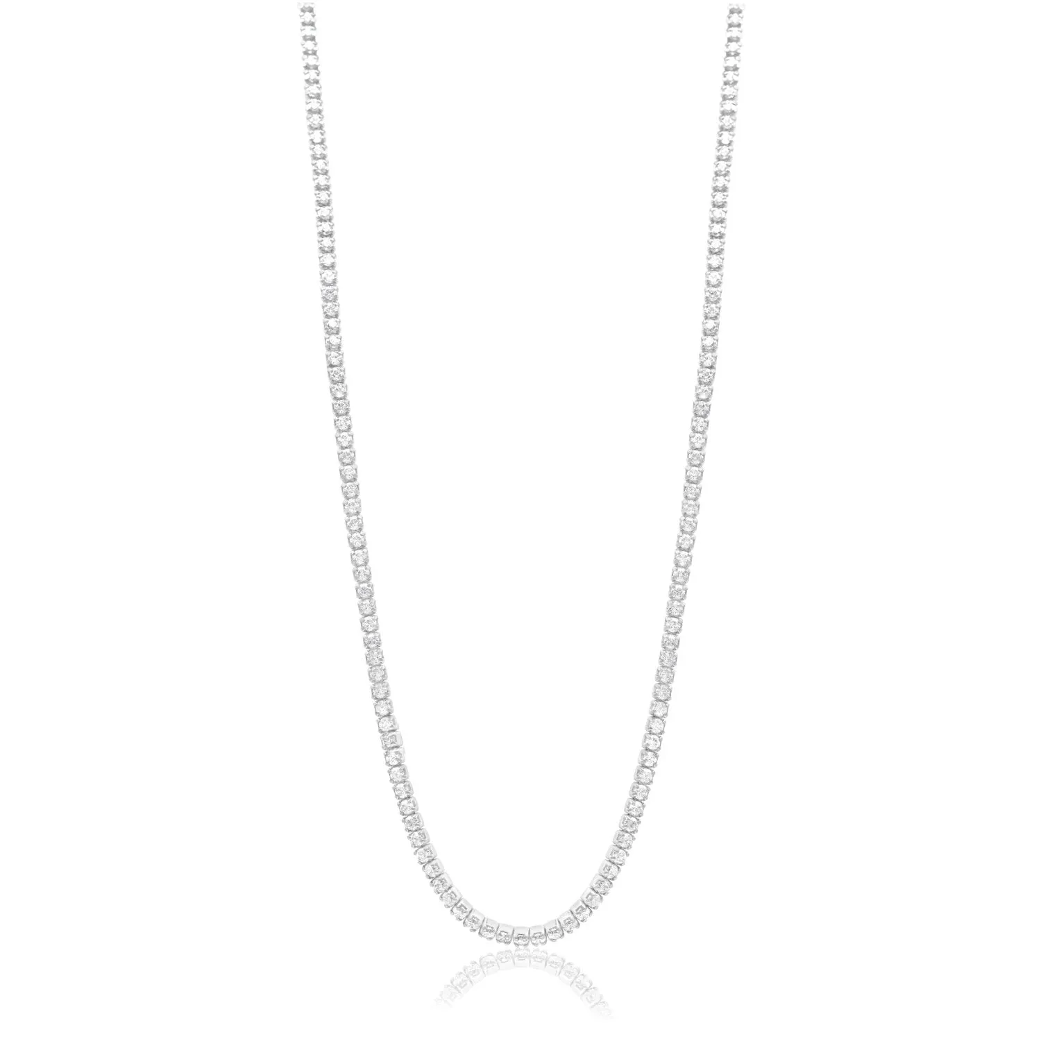 1.5mm Thin Tennis Necklace