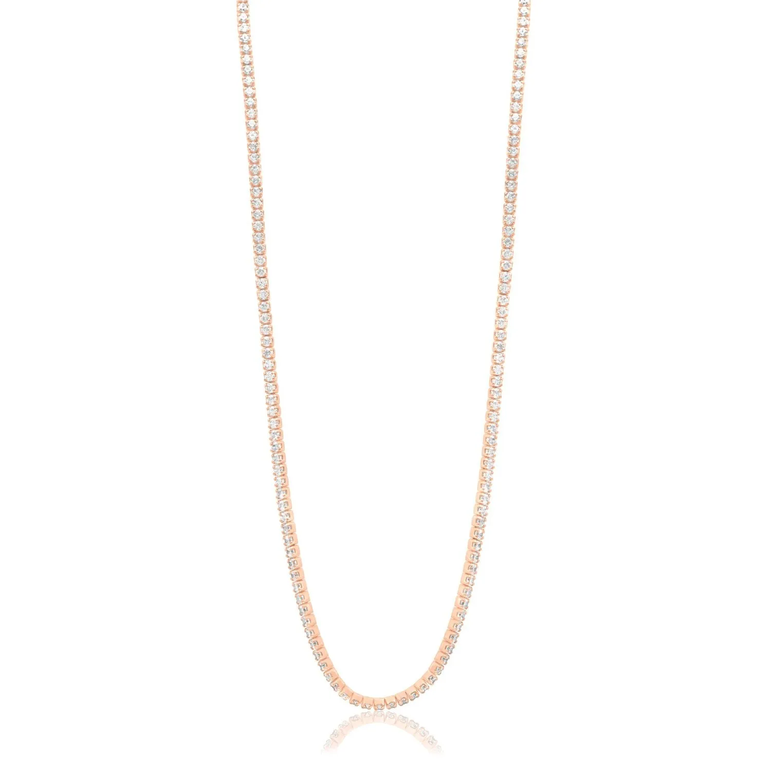 1.5mm Thin Tennis Necklace