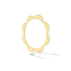 BLOOM Bangle Bracelet Large Petals