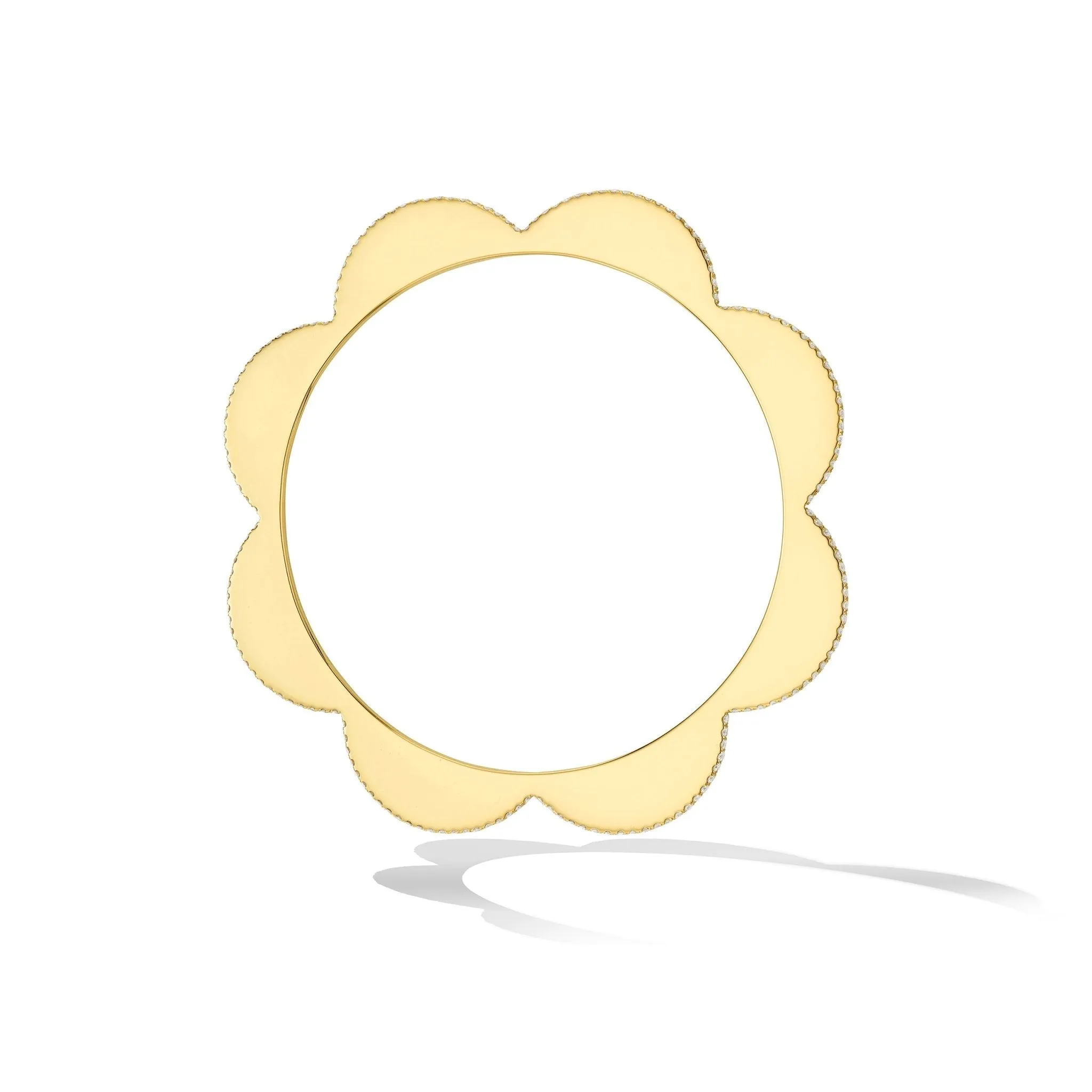 BLOOM Bangle Bracelet Large Petals