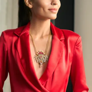 Gulmohar Miniature Statement Necklace