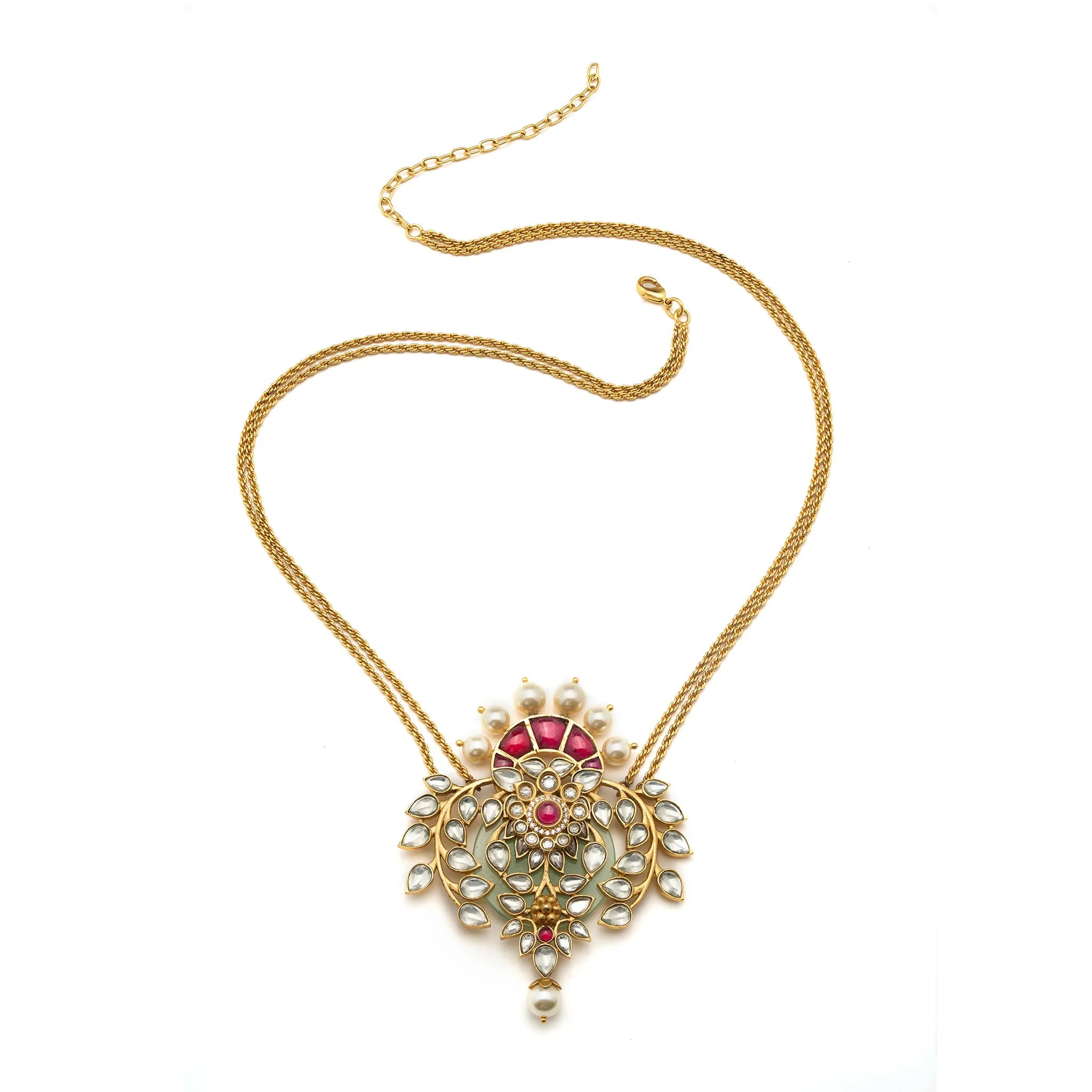 Gulmohar Miniature Statement Necklace