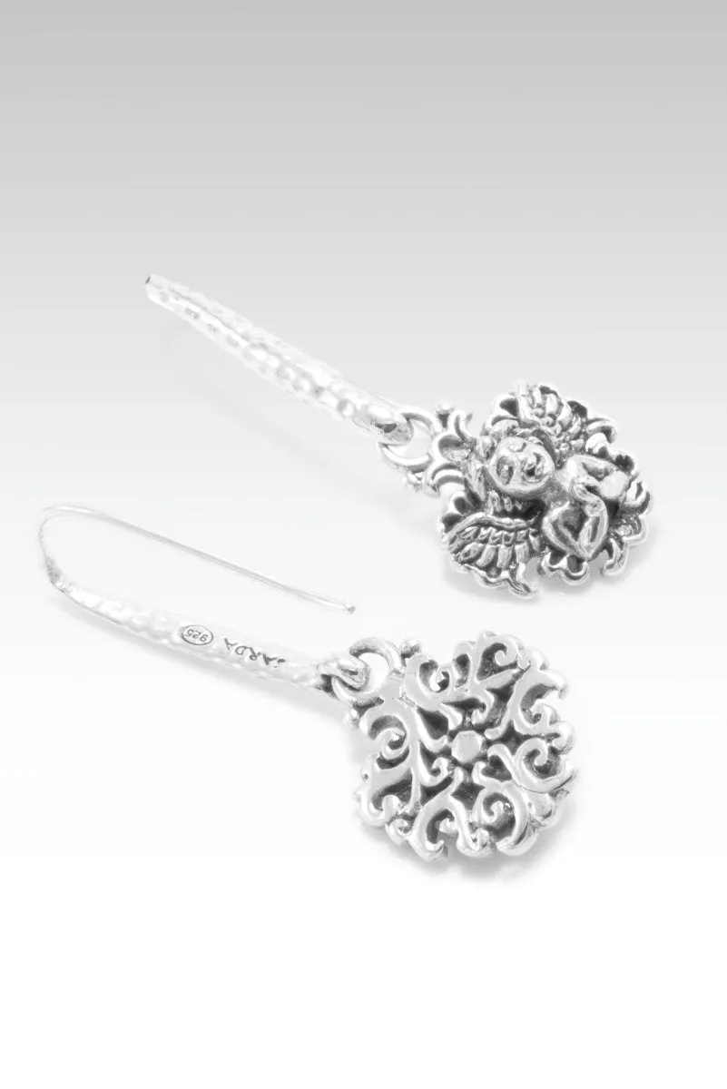 Help Through All Troubles Earrings™ in Hammered