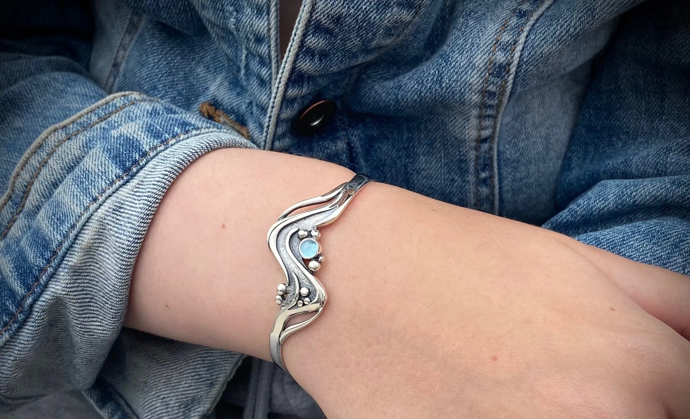 Highland Burn Cuff Bangle