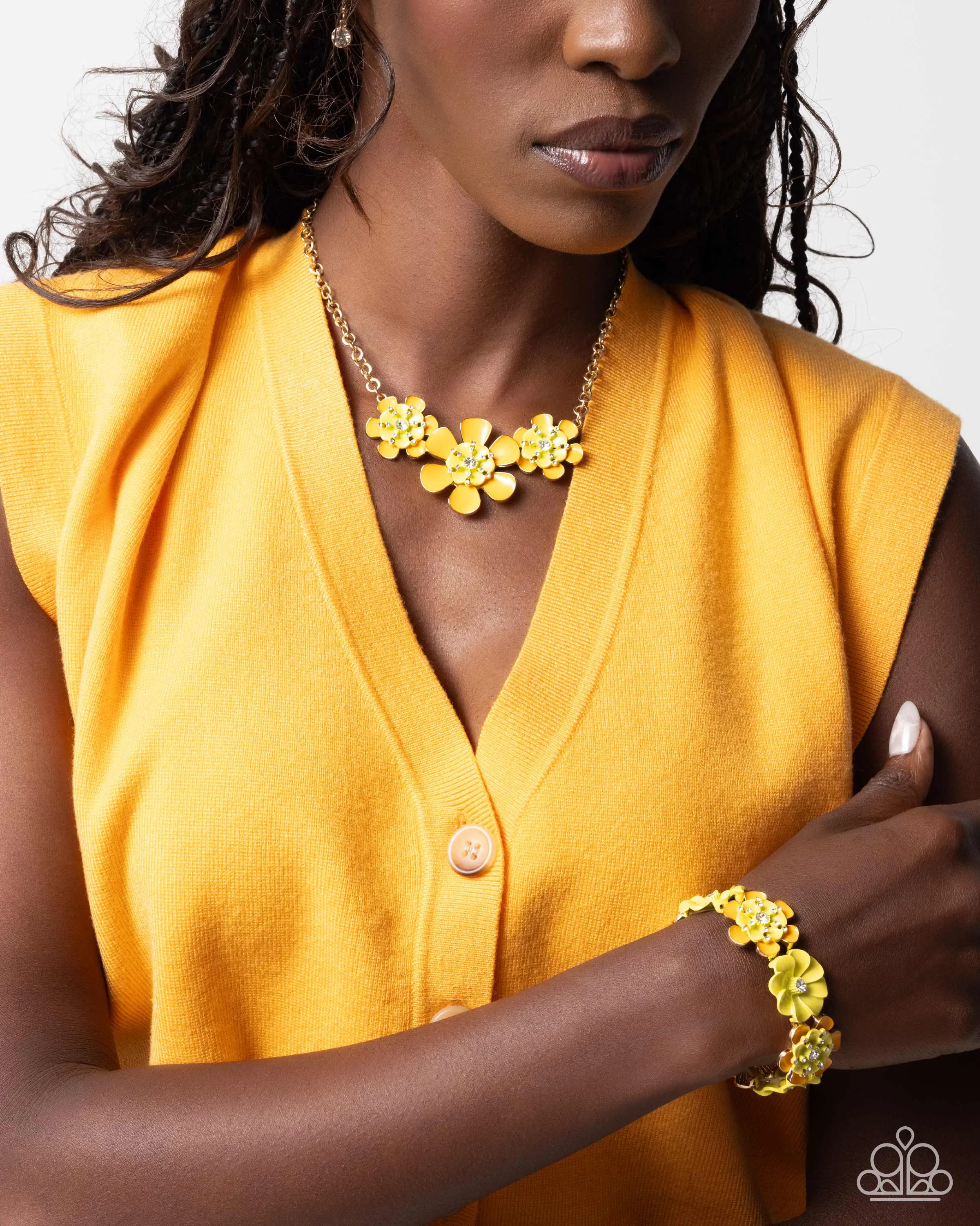 Necklaces Botanic Beginner - Yellow SETM4