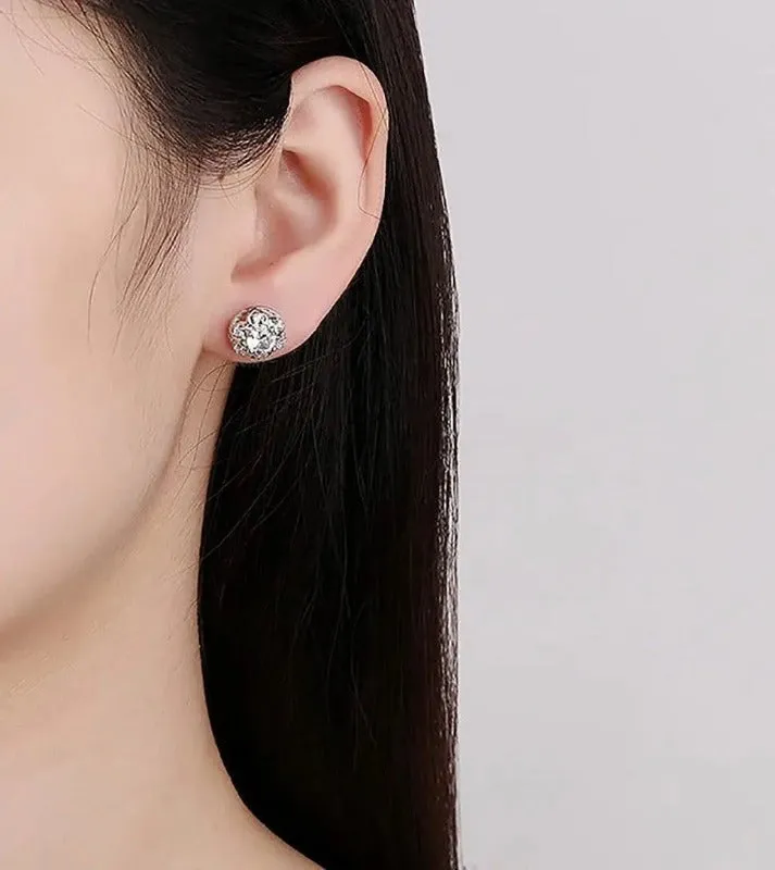Vintage Minimalist Stud Earrings